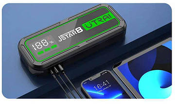 Пусковий пристрій для автомобіля Jump Starter Utrai Jstar 8 з аксесуарами Full Power, фото 5