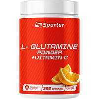 L-Glutamine + Vitamin C Sporter, 300 грамм (со вкусом)