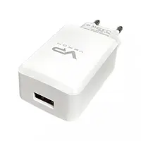 Блок для зарядки телефона 18W USB+кабель Type-C 3,0A 1м белый Veron