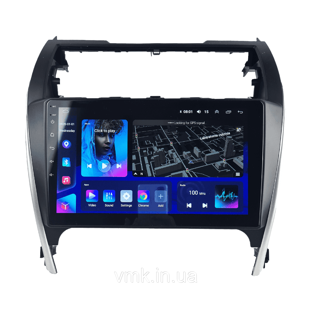 Андроїд Магнітола Toyota Camry 50 USA 2011-2014 4core Base Android 13, Platform JAC, фото 1