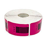 Форма для нарощування нігтів широка, 500 шт. форми для дизайну нігтів, форми манікюрні паперові для акрилу, фото 2