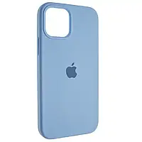 Чехол Silicone Case Full для Apple iPhone 15 (6.1") голубой