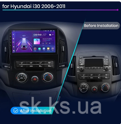 Junsun 4G Android магнітолу для Hyundai-h I30 2006-2011