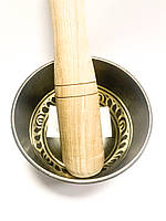 Співоча Чаша 8,8 см. Відкрита чорна. Очі.