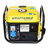 Бензиновий генератор Kraft&Dele KD109 1,2 кВт., фото 5