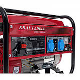 Бензиновий генератор Kraft&Dele KD3170 3.5кВт, фото 3