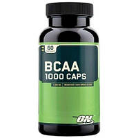 Аминокислота BCAA для спорта Optimum Nutrition BCAA 1000 Caps 60 Caps US, код: 7519527