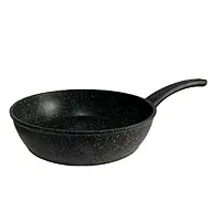 Сковорода глибока БІОЛ Блек Стоун 24 см (24078Р)