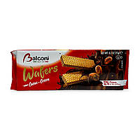 Вафлі BALCONI з шоколадним кремом wafers cacao 175г