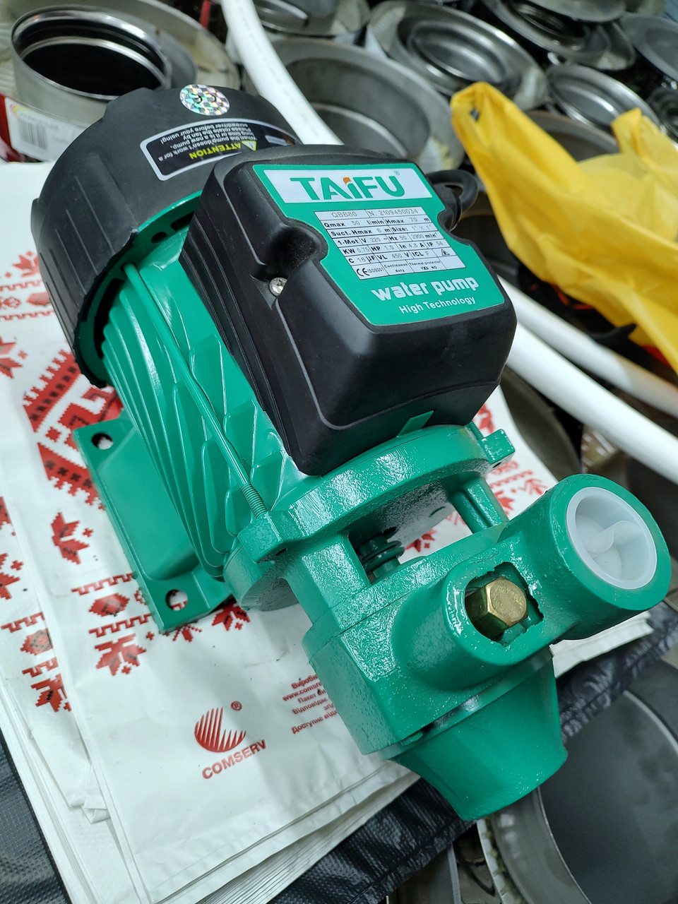 Вихровий насос QBB — 80 MADE FOR EUROPE