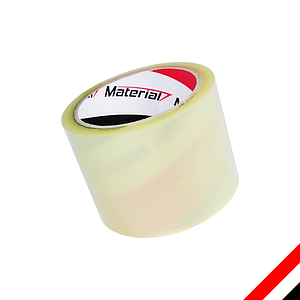 SUPER Скотч прозорий «Material» 60 м х 72 мм х 38 (40) мкм