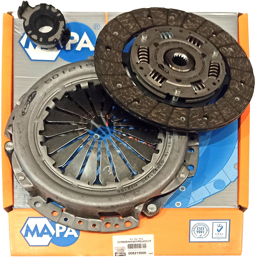 Комплект зчеплення MAPA 008215600 для CITROEN, XANTIA 2.0 i, XM 2.0 i, 2.0, 2.1 D 12V, ZX 2.0, 2.0 i, FIAT, PEUGEOT, 306 2.0 Xsi,