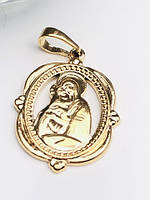 Ікона із медичного золота Xuping, медичне золото,мед сплав,сережки,прикраси