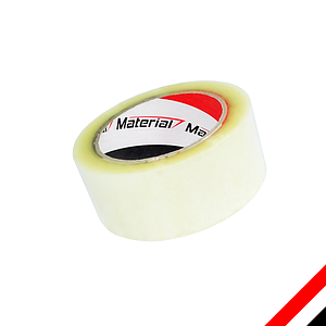 SUPER Скотч прозорий «Material» 100 м х 45 мм х 38 (40) мкм