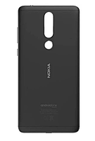 Задняя крышка для Nokia 3.1 Plus TA-1104/TA-1113/TA-1115/TA-1117 /TA-1118/TA-1124/ TA-1125, серая