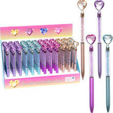 Ручка кулькова подарункова "Серце" автоматична 9045 синя MZOPT