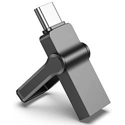Двостороння флешка на 32 Гб, USB+Type-C / Флешка для телефону та комп'ютера / USB накопичувач