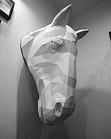 Набор для создания 3D фигур Паперкрафт Papercraft Голова лошади