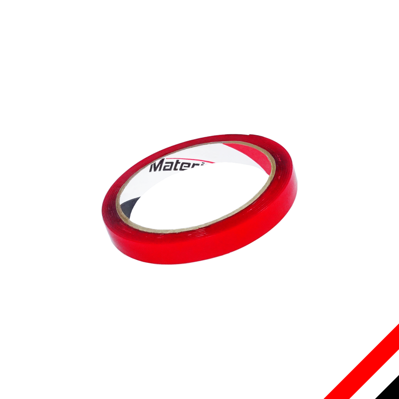 SUPER Скотч двосторонній піноакриловий прозорий «Material» 2 м х 12 мм х 1 мм, фото 1