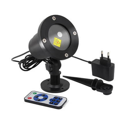 Вуличний лазерний проєктор для світлового шоу Star Shower OUTDOOR LASER LIGHT з пультом керування, фото 1