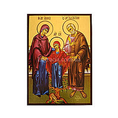 Ікона Святі Анна та Іоакім 10 Х 14 см