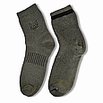 Високі махрові шкарпетки чоловічі зимові теплі тактичні бавовняні хакі розмір 41-45 ЗСУ, фото 4
