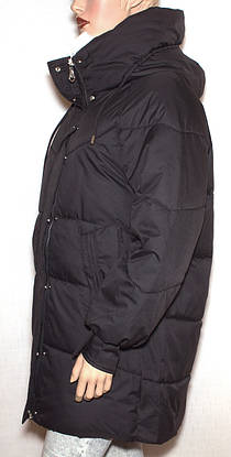 Подовжена куртка пальто зимова L,XL, фото 4