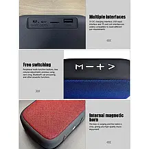 Портативна бездротова Bluetooth колонка + FM, TF Card, фото 5