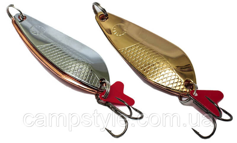 Комплект подвійних шумових коливних блешень 2 шт.