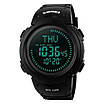 Годинник наручний чоловічий SKMEI 1231BK, брендовий чоловічий годинник, модний чоловічий годинник. Колір: чорний, фото 2