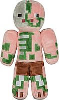 Плюшевая игрушка Зомби-свин Minecraft 12 Zombie Pigman Plush Pink 71225AYK