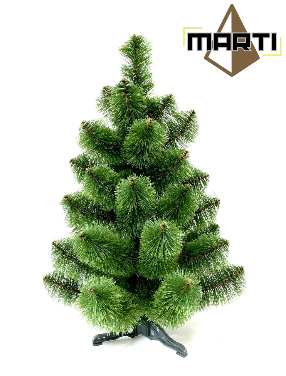 Сосна штучна Lux пухнаста 90 см зелена Ялинка декоративна ялинка підлогова штучна новорічна