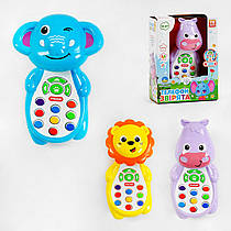 Музичний телефон TK Group 63526 Яскравий Звірятко Українською Мовою (світло, звук, цифри)