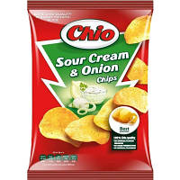Чипсы Chio Chips со вкусом лука и сметаны 75 г (5997312700672)