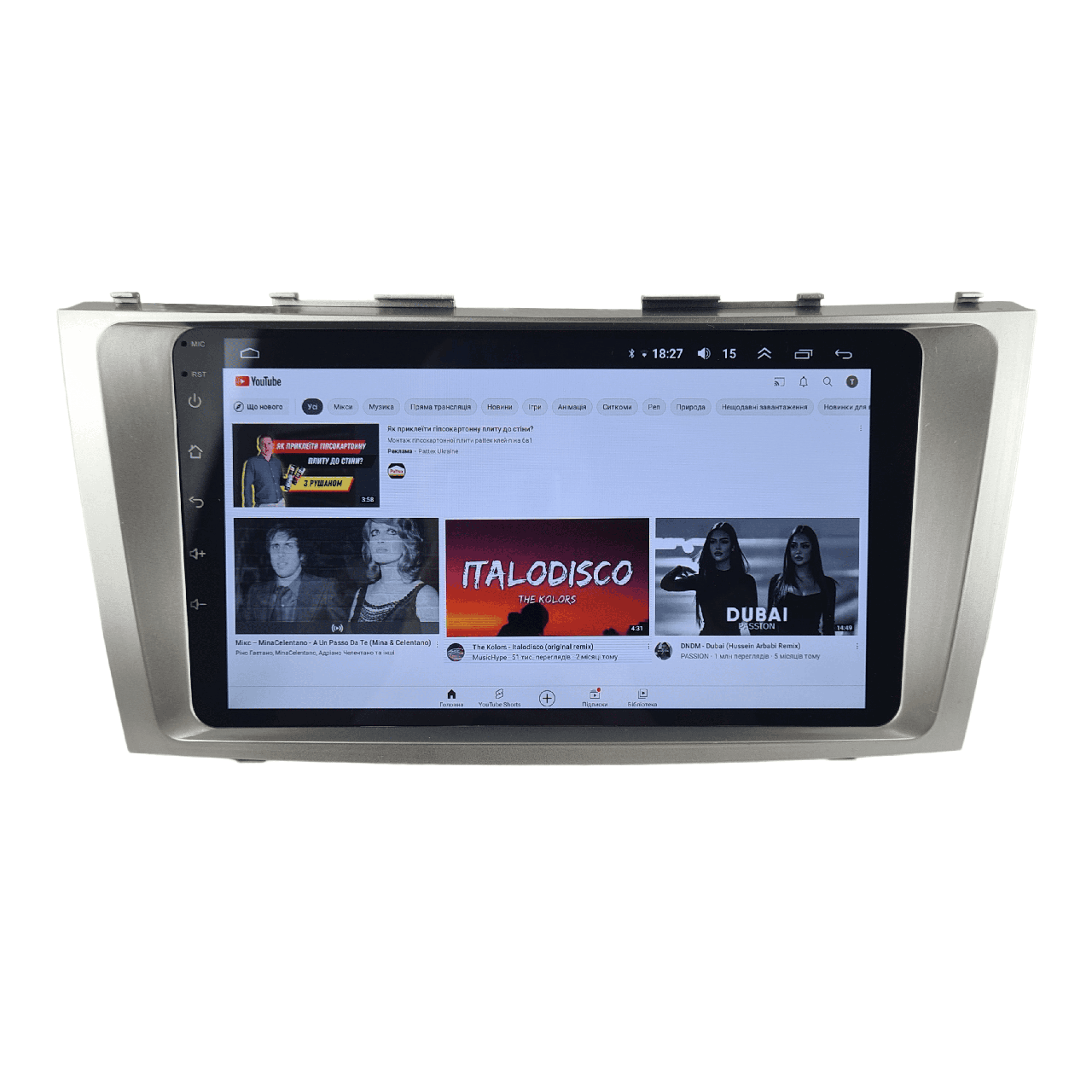 Штатна Магнітола Toyota Camry 40 2006-2011 на Android Модель ТС10-8octaTop-4G-DSP-CarPlay