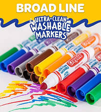 Crayola змивні маркери 10 шт. (Washable markers CRAYOLA), фото 5