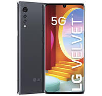 Смартфон LG Velvet G9 (G900W) 2sim 6/128gb Grey, 6,7", 48+8+5/16 Мп, 4300 mAh, 12 мес.