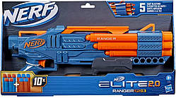 Бластер Nerf Elite 2.0 Ranger PD-5. Нерф Еліт Рейнджер. Помповий дробовик