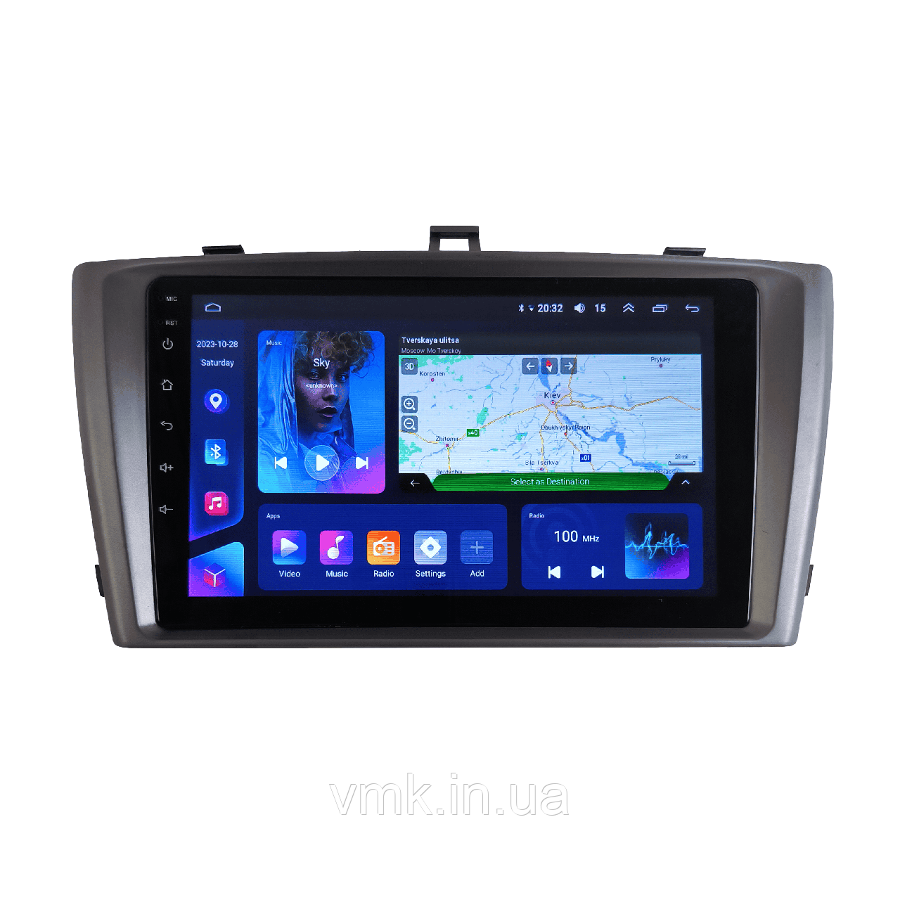 Андроїд Магнітола Toyota Avensis 2005-2013 - 4G XyAuto 8core DSP Sound CarPlay Android
