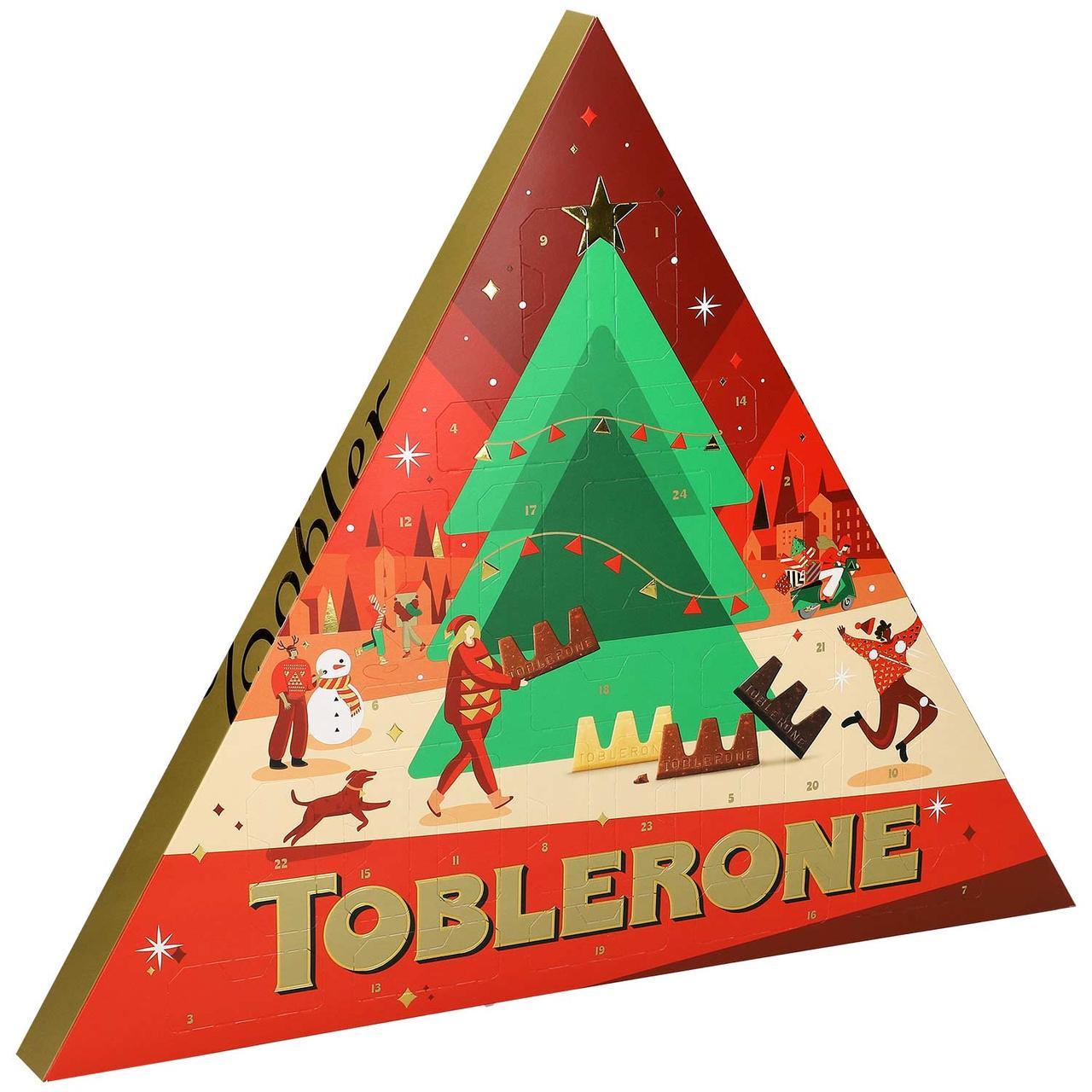 Адвент Календар із шоколадом Toblerone Advent Calendar 200г - фото 1 - id-p2015104515