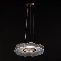 Современная светодиодная люстра на тросах для спальни, кухни, зала SY-16033/1 GD
