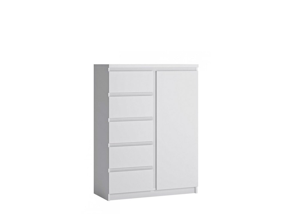 Комод 1D5S Fribo White FRIK01, фото 1