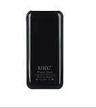 Мобільне заряджання Power Bank з екраном і ліхтариком 30000/9600mAh UKC, фото 5