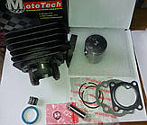65cm3 HONDA LEAD AF-20/33/42 Поршнева в зборі Ø 43 p-12 + голчаста фірма MotoTech Оригінал Тайвань