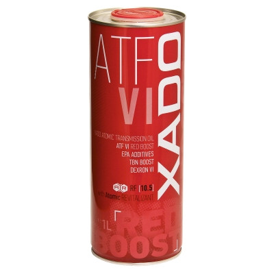 Трансмісійна олива ATF  VI XADO Atomic Oil RED BOOST - 1л., фото 1