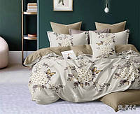 Семейное постельное белье с двумя пододеяльниками из сатина Люкс с компаньоном S543 Разные размеры Евро 200*220
