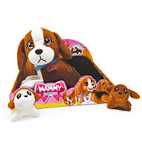 Мягкая коллекционная игрушка серии Big Dog Собачка мама бигль с сюрпризом #sbabam 44/CN-23-2