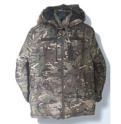 Тактичний бушлат / C флісовою підкладкою / Для військових ЗСУ / Розмір 44 - 62 / Мультикам (5258)