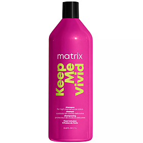 Шампунь Keep Me Vivid для збереження кольору яскравих відтінків фарбованого волосся Matrix,300ml 1000