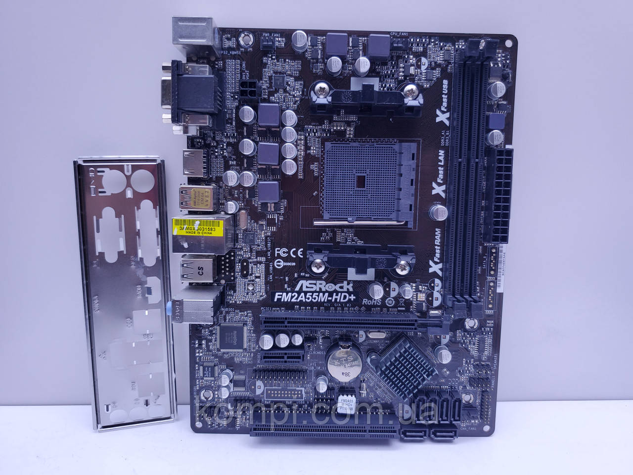 Материнська плата sFM2+ ASRock FM2A55M-HD+ (Socket FM2+,DDR3,б/у)